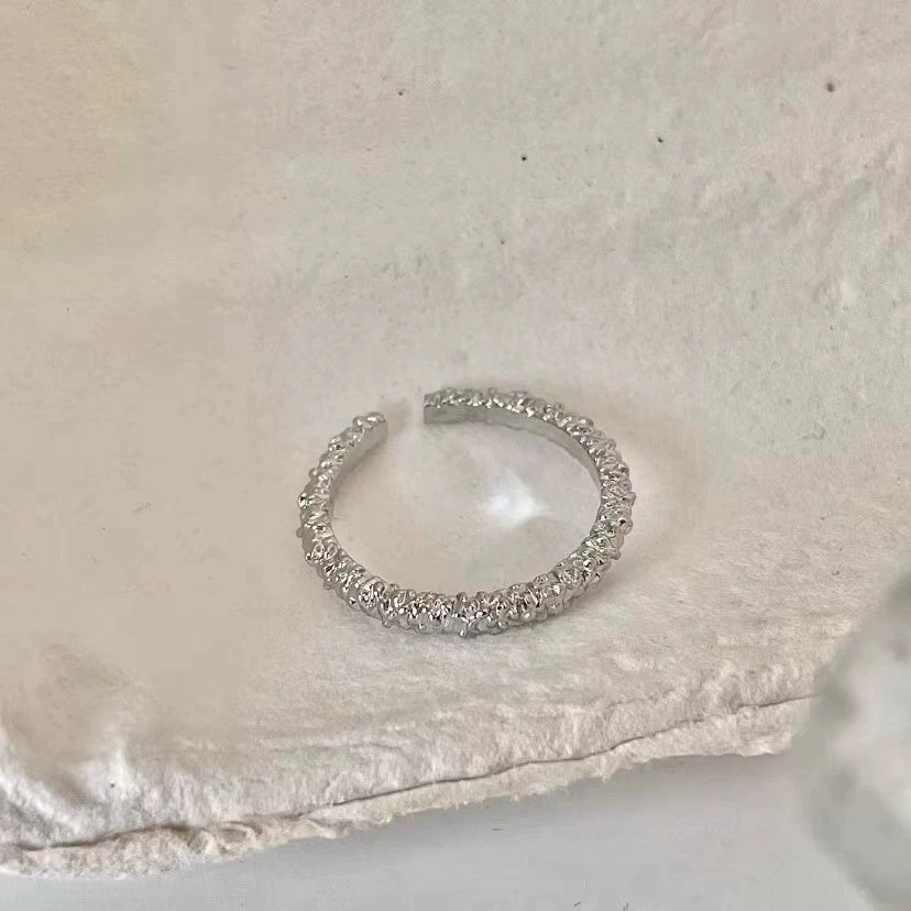 Design niche premium sense light luxury exquisite unique ring