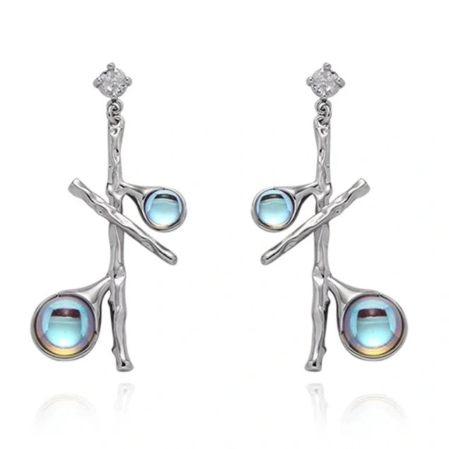 Light luxury niche temperament design sense senior sweet cool hot girl earrings