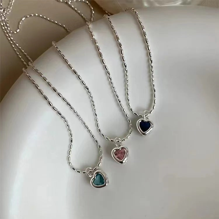 texture necklace pearl zircon tassel cnecklace
