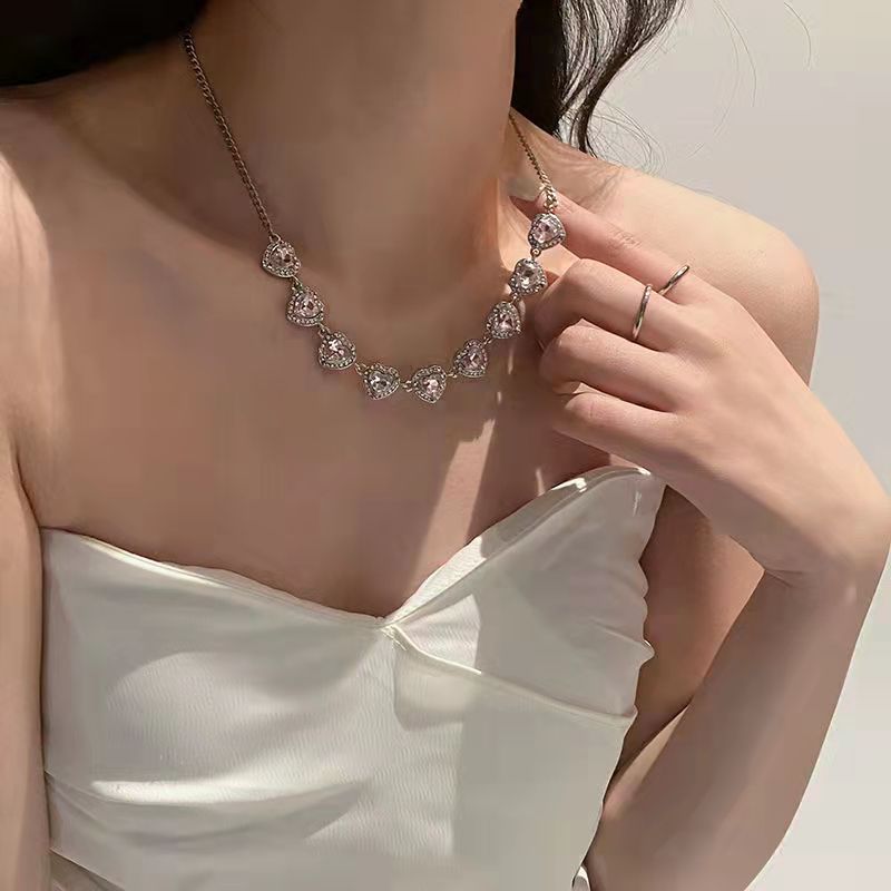 Pink Diamond Necklace