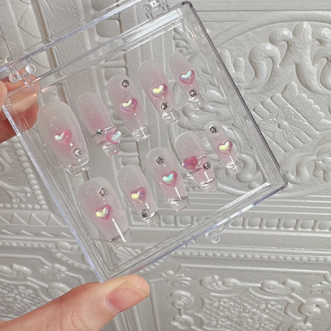 Dream, love, temperament, wearing nail enhancement, customized, handmade, removable nail plate