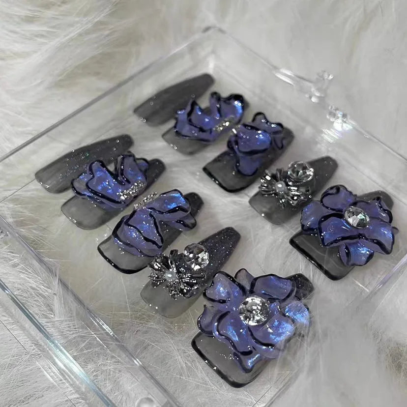 Pure manual wearing armor, blue enchantress carved pattern, detachable, customizable color change, full size, optional