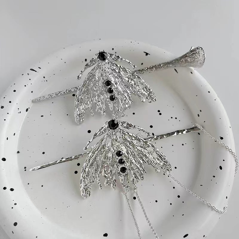 Tassel temperament personality ponytail clip hair clip fairy vintage headdress hair accessories