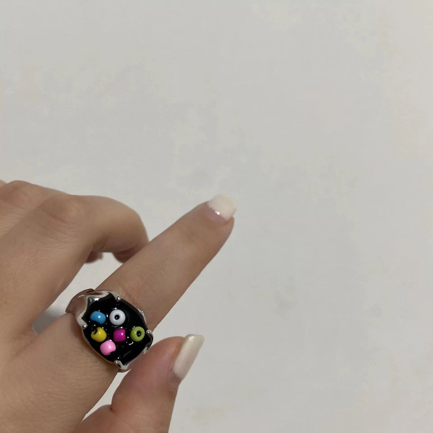 Childish colored doughnut ring