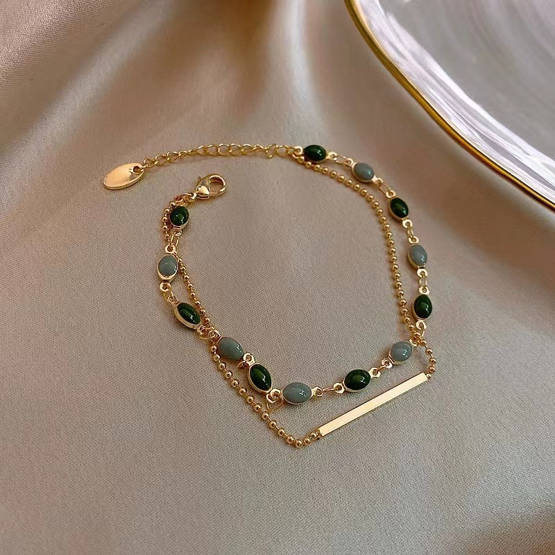Simple cold wind bracelet senior sense of girls hand jewelry