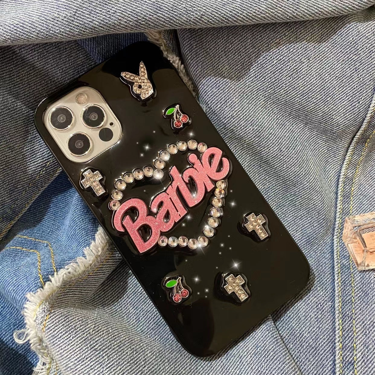 Sweet cool babes phone case retro y2k millennium wind diy custom handmade cute