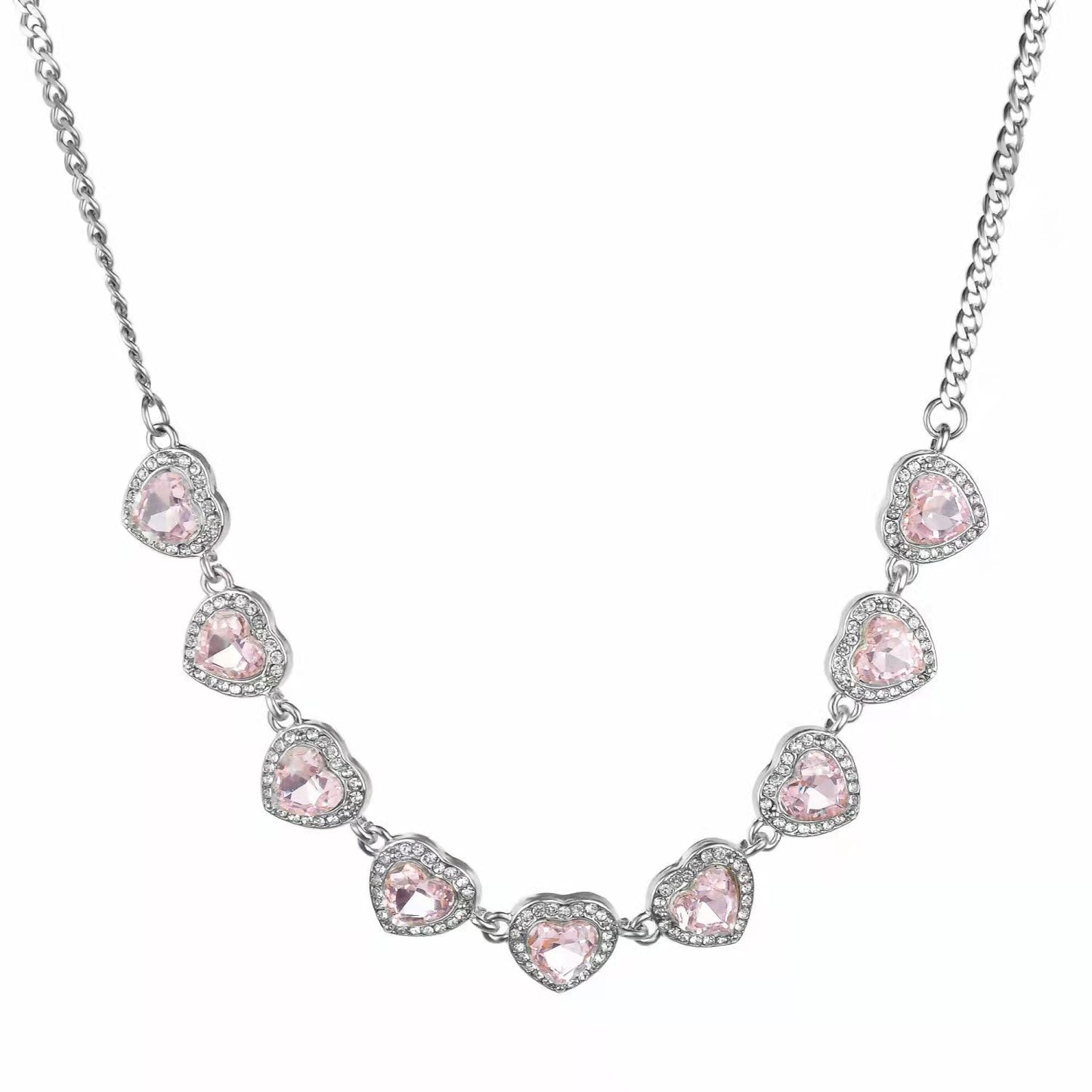 Pink Diamond Necklace
