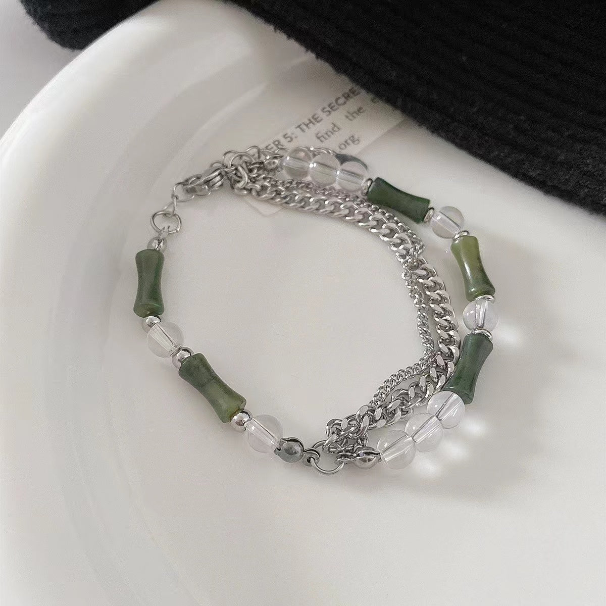 Niche design trend does not lose color beaded hand jewelry