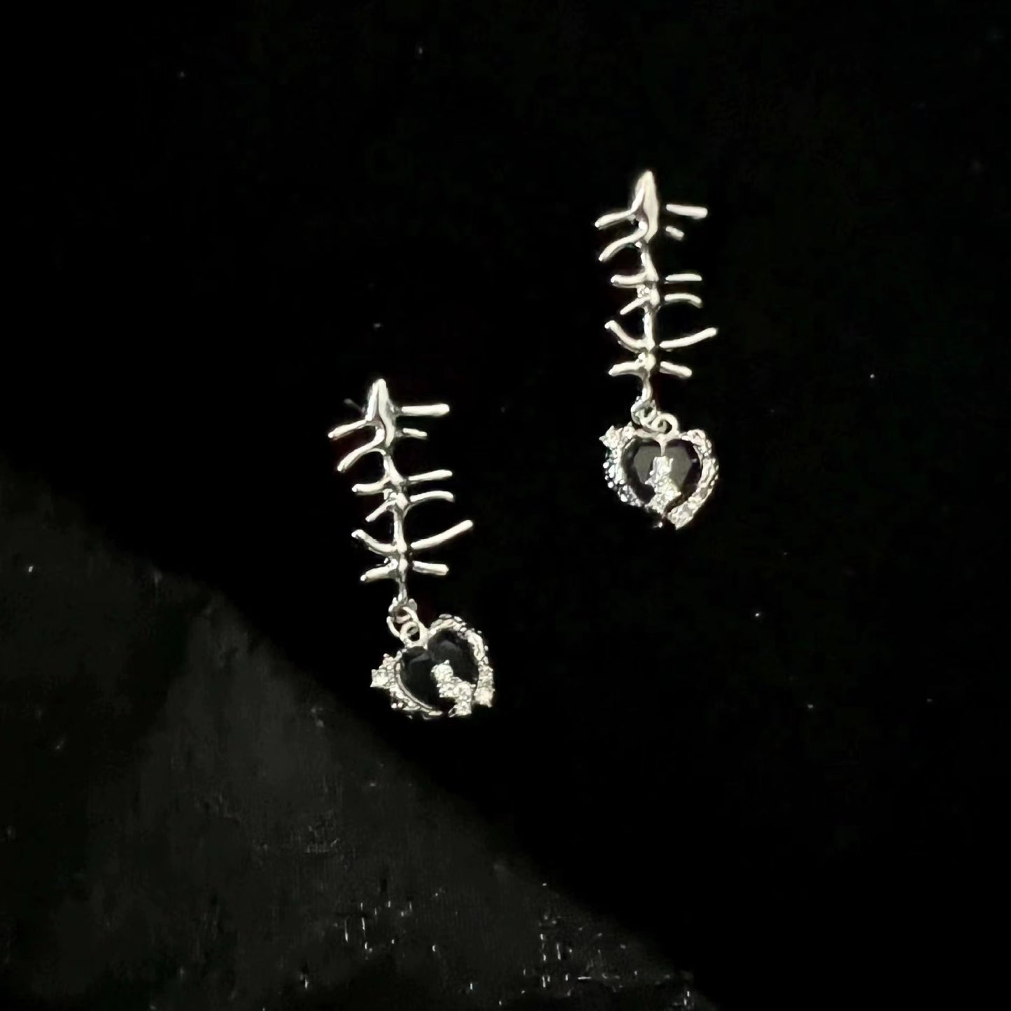 Love solution Metal Necklace Earrings female ins hip hop