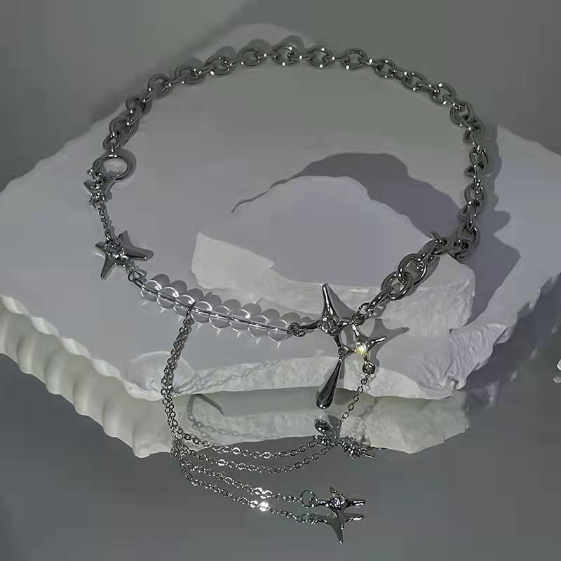 Advanced cold wind decorative collarbone necklace