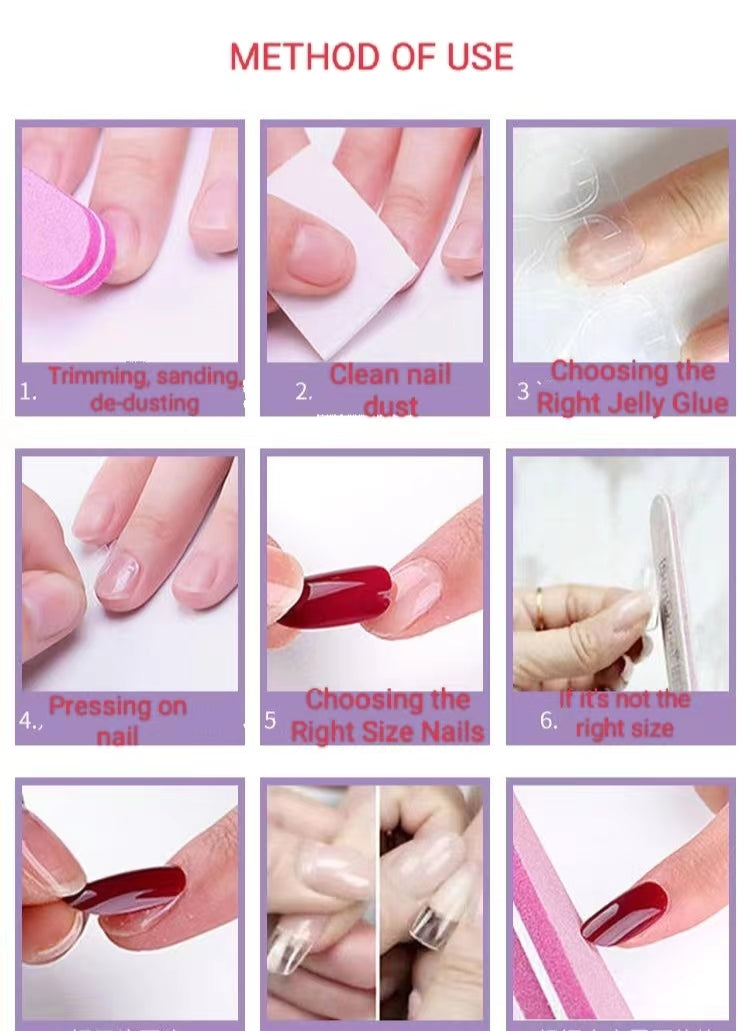 Hand customized nails