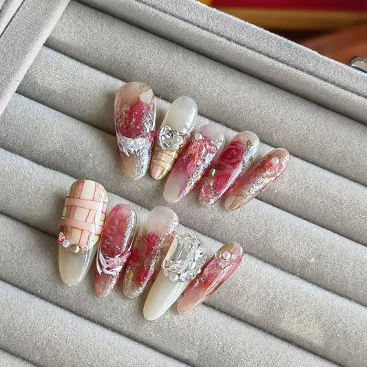 Handmade Wearing Nail Phototherapy Patch Nail Whitening for Students Naturally