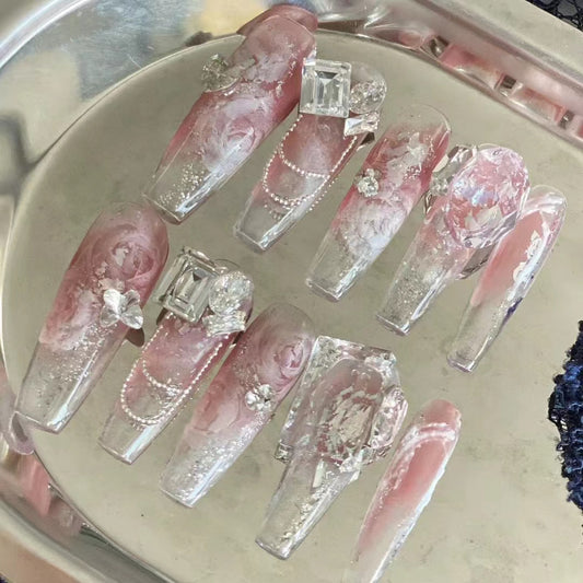 Fishline Butterfly Advanced Customized Handmade Nail Beauty Wearing Armor