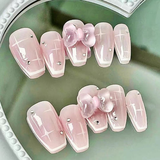 Beautiful Girl Warrior Nail Material Package Water Ice Moon Bow Heart New High Quality Alloy Fairy Stick
