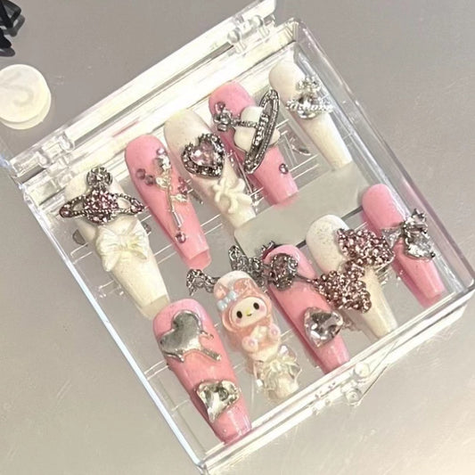 Viper&Original Handmade Nail Enhancement niche Dark Wearing Armor