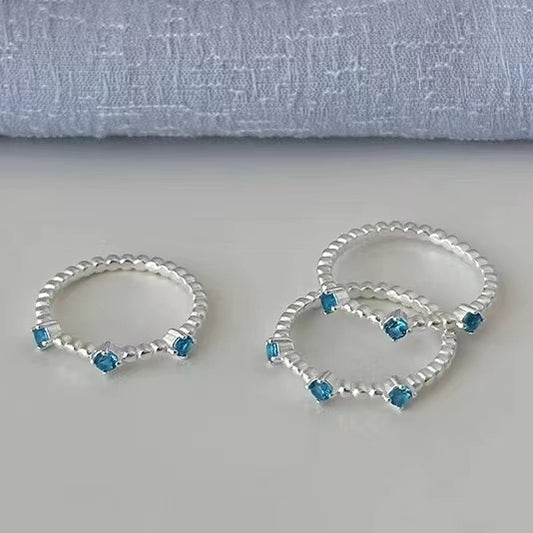 925 sterling silver ring, female niche design, high-end feeling index finger ring, fashionable personality ring, 2023 new model
