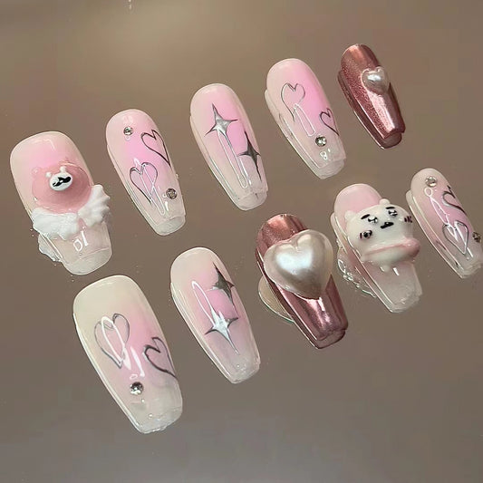 Y2K style millennial spicy girl style, pink wave