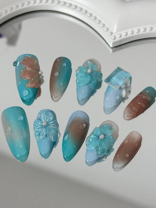 Ocean Breeze Nail Art Set