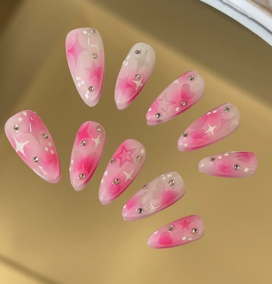 Pink stars 💫