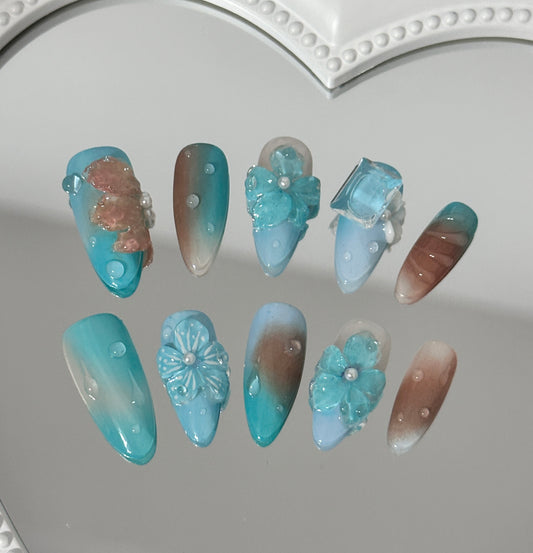 Ocean Breeze Nail Art Set