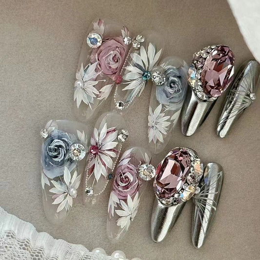 Handmade Wearing Armor, Customized Heavy Industry Carved Pattern, Exquisite Beauty, Super Sparkling Immortal Spirit Wedding Armor