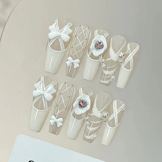 Art students handcrafted custom wearing armor ballet shoes