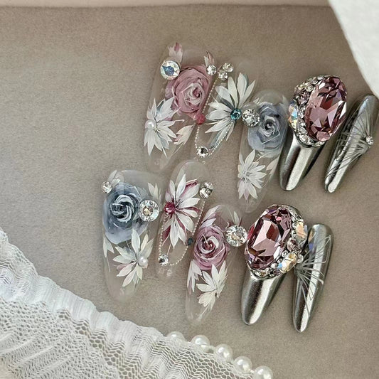 Handmade Wearing Armor, Customized Heavy Industry Carved Pattern, Exquisite Beauty, Super Sparkling Immortal Spirit Wedding Armor