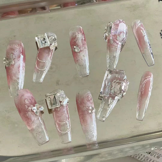Fishline Butterfly Advanced Customized Handmade Nail Beauty Wearing Armor