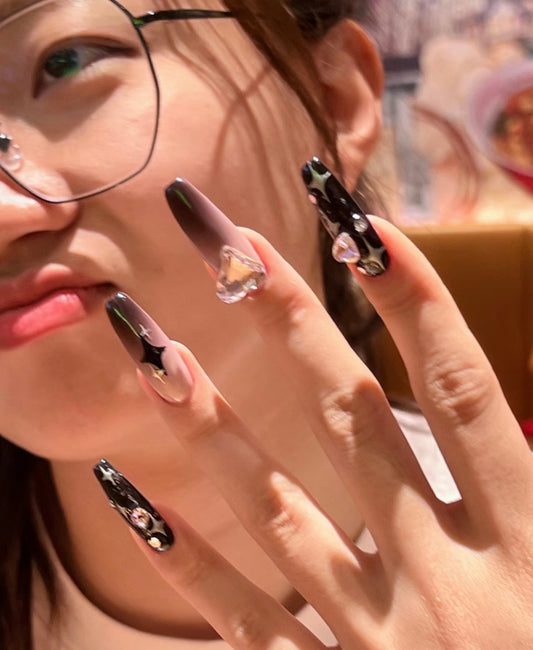 Midnight Glamour Nail Set