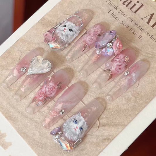 Original nail sticker Eden Rabbit Sweet Fruit Vini Maori style nail