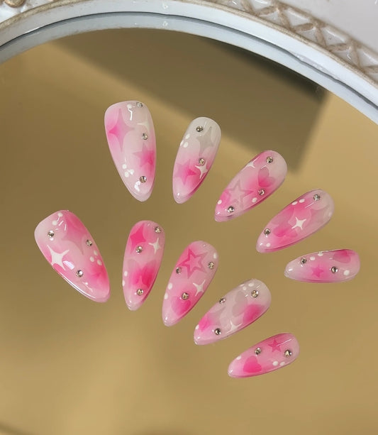 Pink stars 💫