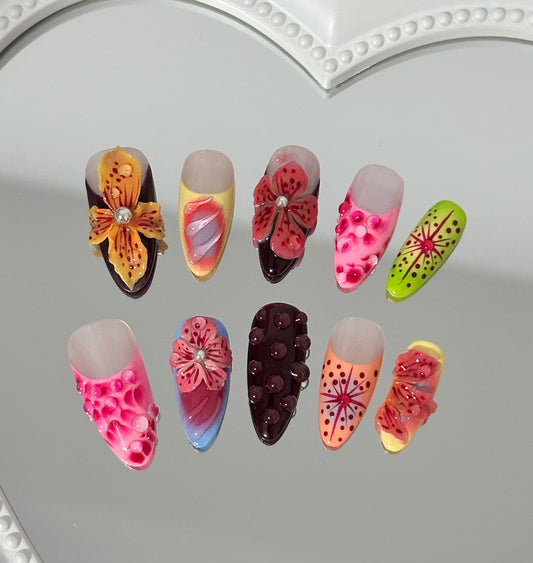 Bold & Bloom Nail Art Collection