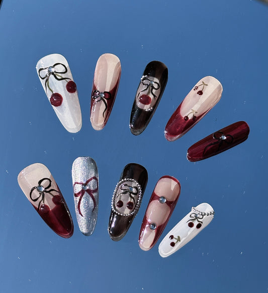 Cherry nail  🍒