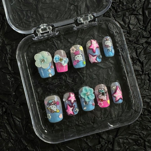 Hello Kitty Hello Kitty pentagram Gradual Gradual Wear Armor Handmade Armor Removable