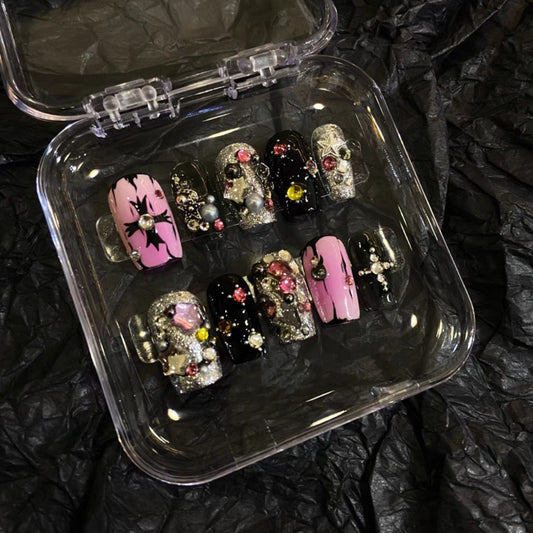 Spice Girl Y2K powder blusher Croxin Wear Nail Enhancement Custom Nail Phototherapy Custom