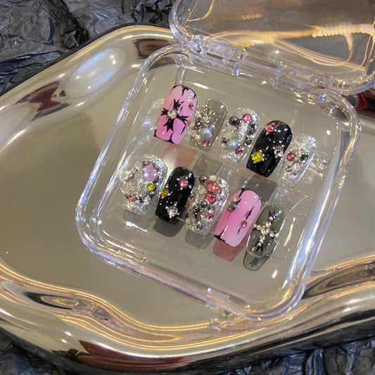 Spice Girl Y2K powder blusher Croxin Wear Nail Enhancement Custom Nail Phototherapy Custom