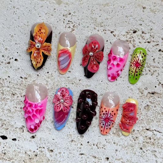 Bold & Bloom Nail Art Collection