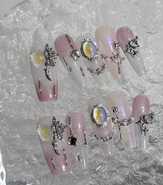 Pink High Grade Nails