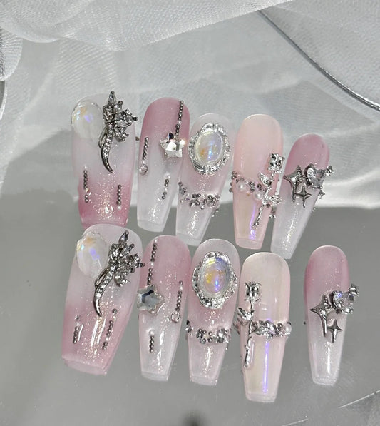 Pink High Grade Nails