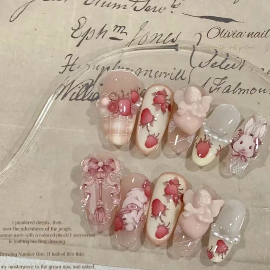 Rabbit Nails Pure Handmade