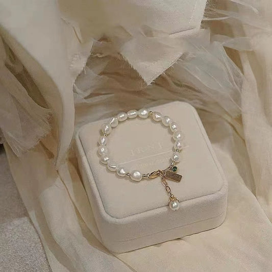 Baroque freshwater pearl bracelet