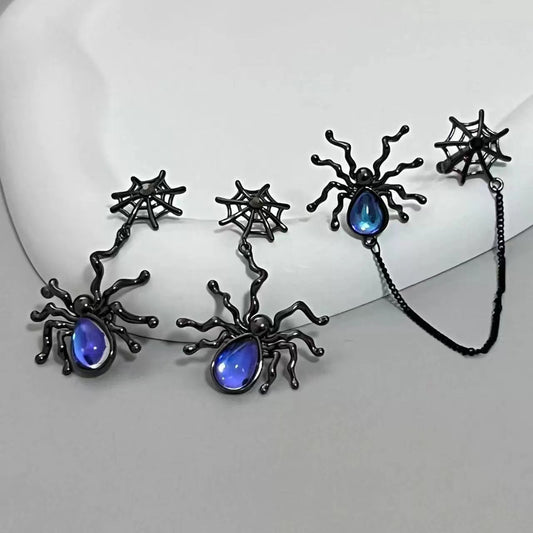 dark fashion funny net red Earrings