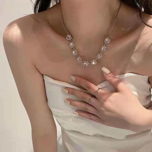 Pink Diamond Necklace