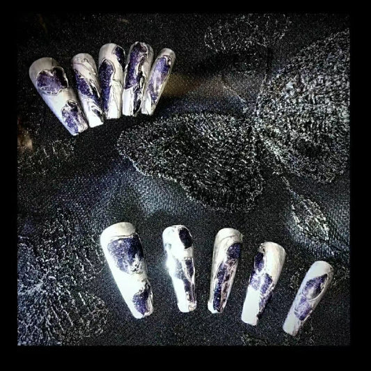 [actual] niche cyberpunk metal sense of hand-wearing armor