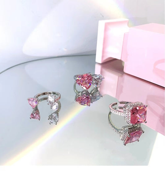 Pink Diamond Ring