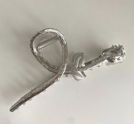 Butterfly love double fish tail shark diamond clip exquisite hair ornament