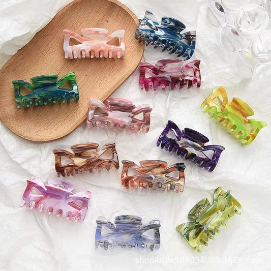 Butterfly hairpin fashion acrylic plate