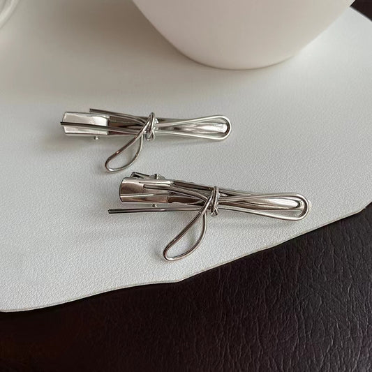 Summer metal butterfly line hairpin female side Bangle clip headdress