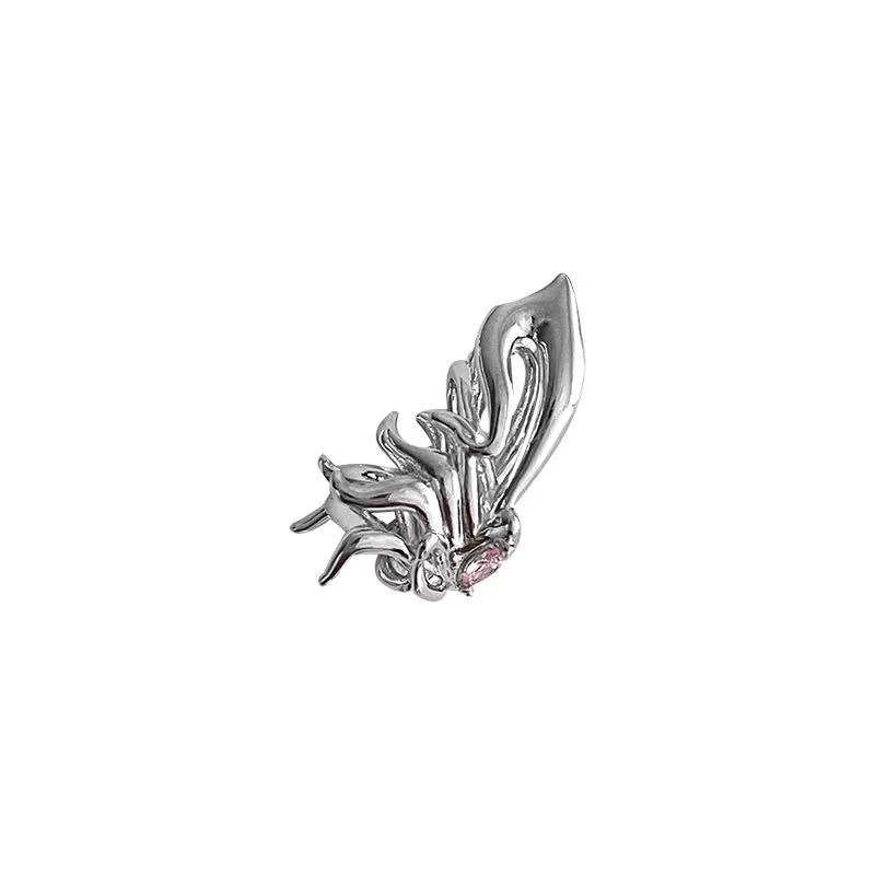 Ear bone clip unique butterfly ear clip without ear hole, new female style,