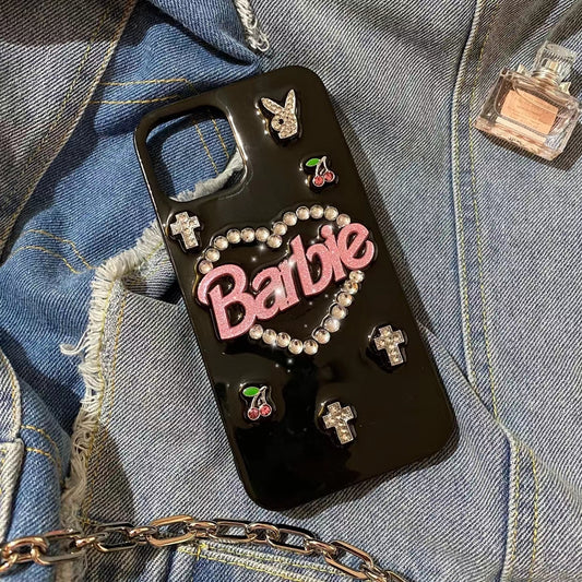 Sweet cool babes phone case retro y2k millennium wind diy custom handmade cute